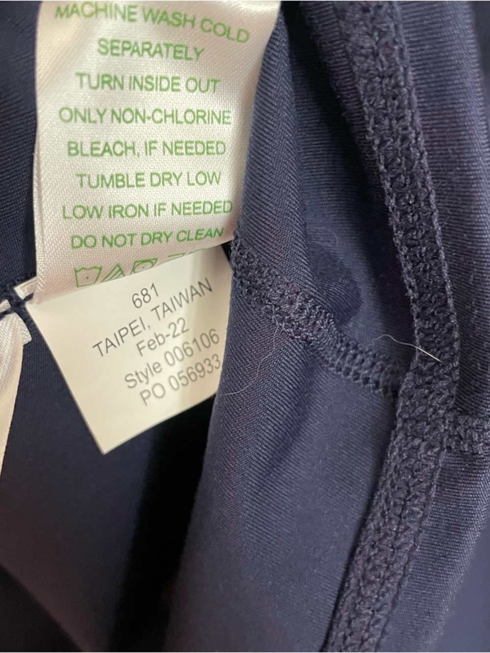 Lilly Pulitzer Luxletic Tennison Jacket Womens Small Navy Blue Pink UPF 50+ EUC - Picture 11 of 11